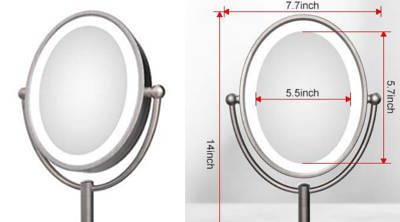 vanity mirror with lights cheap