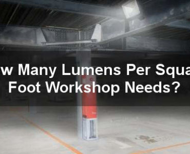 how many lumens per square foot workshop
