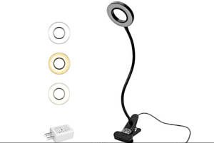 flexible headboard reading light