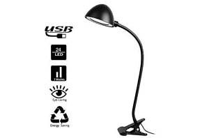 versatile clip on desk lamp