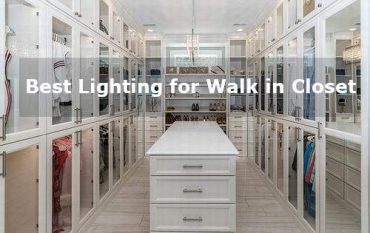 best lighting for walk in closet