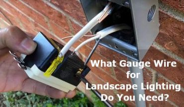 what gauge wire for landscape lighting