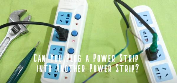 can you plug power strip into another power strip