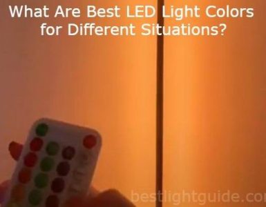 best led light colors for different situations