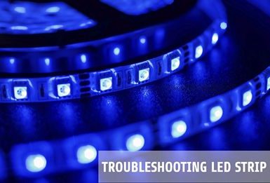 why aren't my led strip lights working